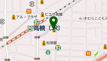 グリーンプラザたかつき1号館の地図画像