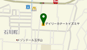 デイリーカナートイズミヤ玉手店の地図画像