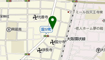 デイリーカナートイズミヤ国分町店の地図画像