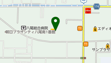 イズミヤスーパーセンター八尾店の地図画像