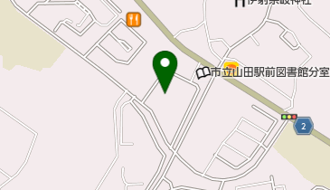 デイリーカナートイズミヤ山田西店の地図画像