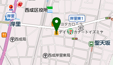 デイリーカナートイズミヤ岸里店の地図画像