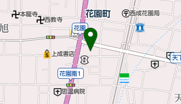 デイリーカナートイズミヤ花園店の地図画像