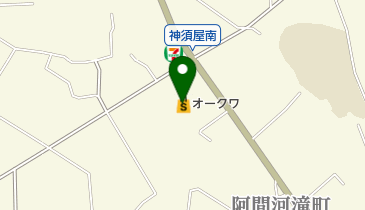 オークワ岸和田八田店の地図画像
