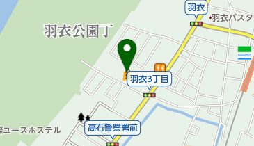 オークワ高石羽衣店の地図画像