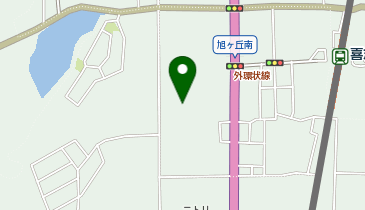 オークワ富田林旭ヶ丘店の地図画像