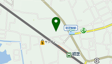 ライフ初芝店の地図画像