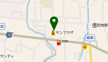 サンプラザ島泉店の地図画像