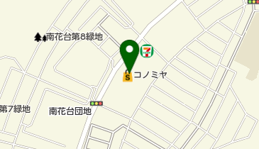 コノミヤ南花台店の地図画像