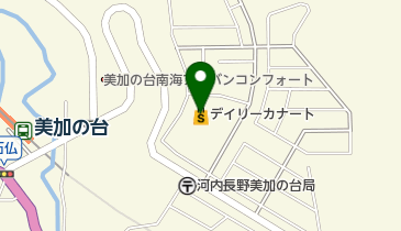 デイリーカナート美加の台店の地図画像