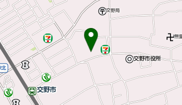 ラッキー交野店の地図画像