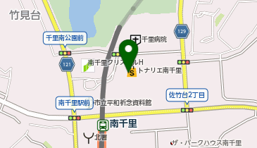 阪急オアシスMarche南千里の地図画像