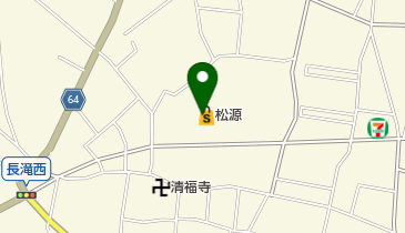 松源長滝店の地図画像