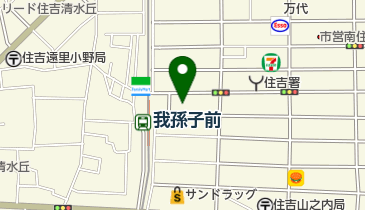 スーパーナショナルおりおの店の地図画像
