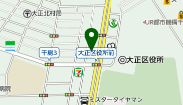 スーパーナショナル千島店の地図画像