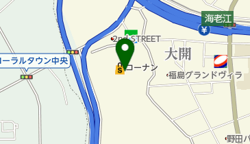 スーパーマルハチ大開店の地図画像