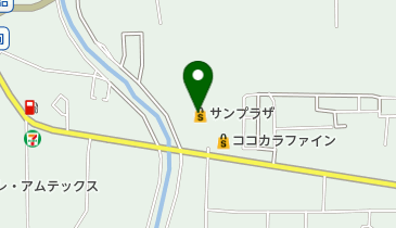 サンプラザ山中田店の地図画像