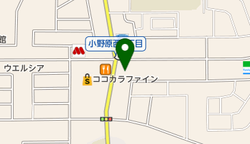 関西スーパー小野原店の地図画像