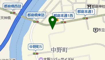 パントリー都島店の地図画像