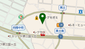 サンプラザ三国ヶ丘東店の地図画像