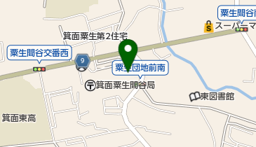 コノミヤ箕面店の地図画像