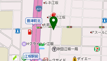フレスコ江坂店の地図画像