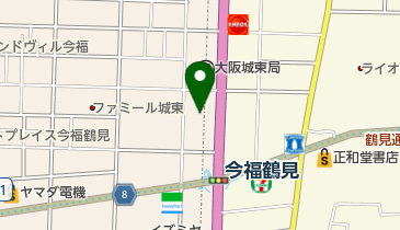 関西スーパー今福店の地図画像