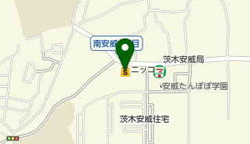 ニッコー安威店の地図画像