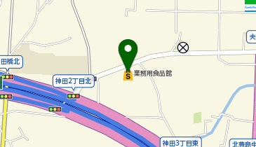 業務用食品館池田店の地図画像