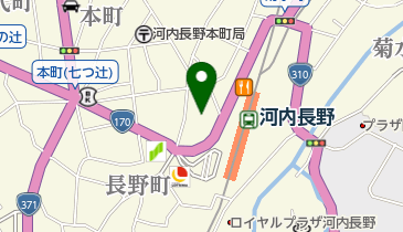 サンプラザ河内長野店の地図画像