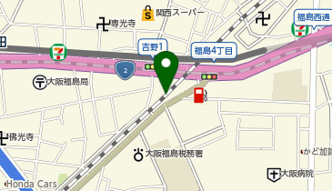 三杉屋福島店の地図画像