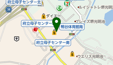 松源コムボックス光明池店の地図画像