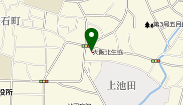 コープミニ上池田の地図画像