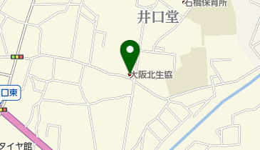 コープミニ井口堂の地図画像