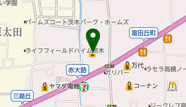 関西スーパー宮田店の地図画像