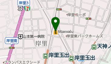 Maxvalu南海岸里店の地図画像
