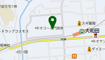関西スーパー京阪大和田店の地図画像