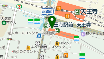 パントリー近鉄あべのハルカス店の地図画像