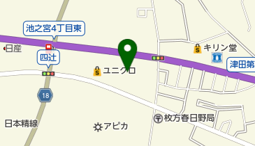 業務スーパー大峰店の地図画像