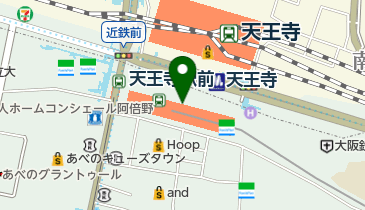 ジャム&食材専門店メルカートピッコロあべのハルカス店の地図画像