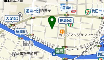 Maxvaluエクスプレス西梅田店の地図画像