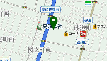 万代堺高須店の地図画像