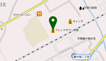 フレンドマート交野店の地図画像