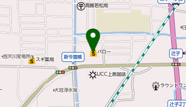 バロー高槻店の地図画像