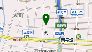 阪急オアシス新町店の地図画像