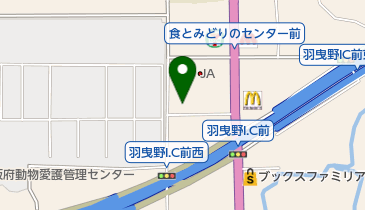 産直市場よってって羽曳野店の地図画像