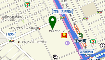 ロピア大阪ベイタワー店の地図画像