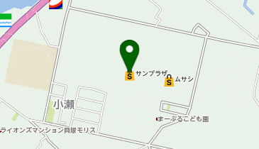 サンプラザ東貝塚店の地図画像