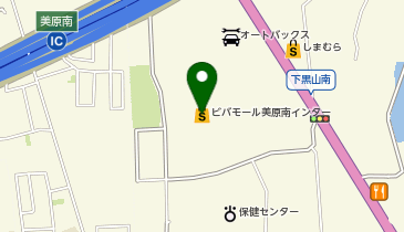 万代ビバモール美原南インター店の地図画像