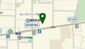 万代鶴見諸口店の地図画像